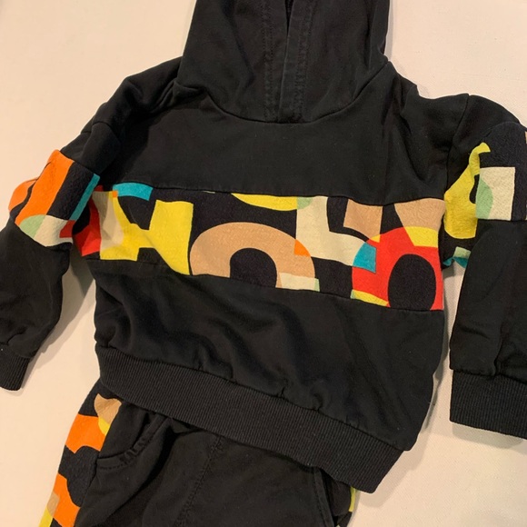 Cute urban style sweatsuit 3T - Picture 2 of 5